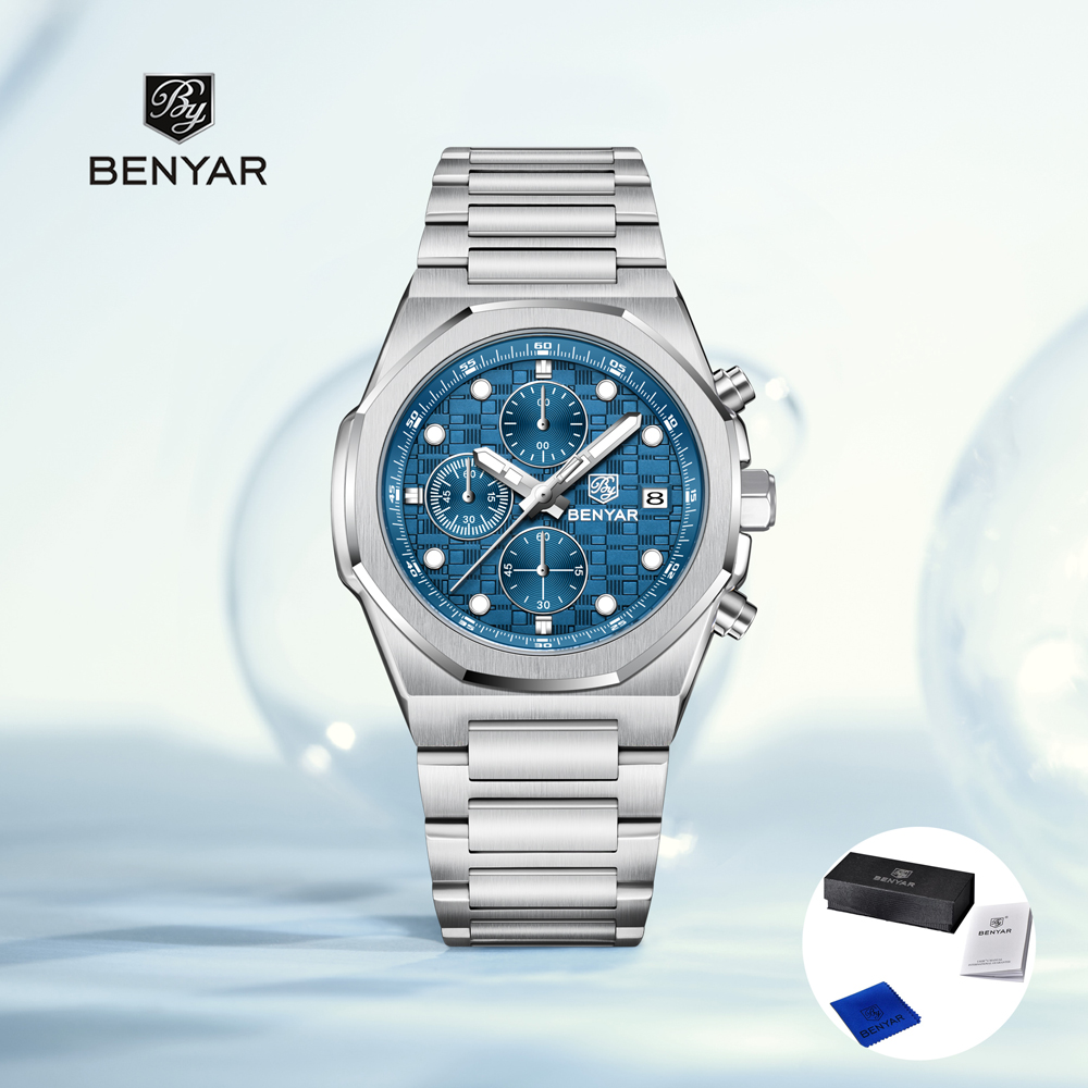 Luxury Watch Design - 2025 New BENYAR Men's Watches Top