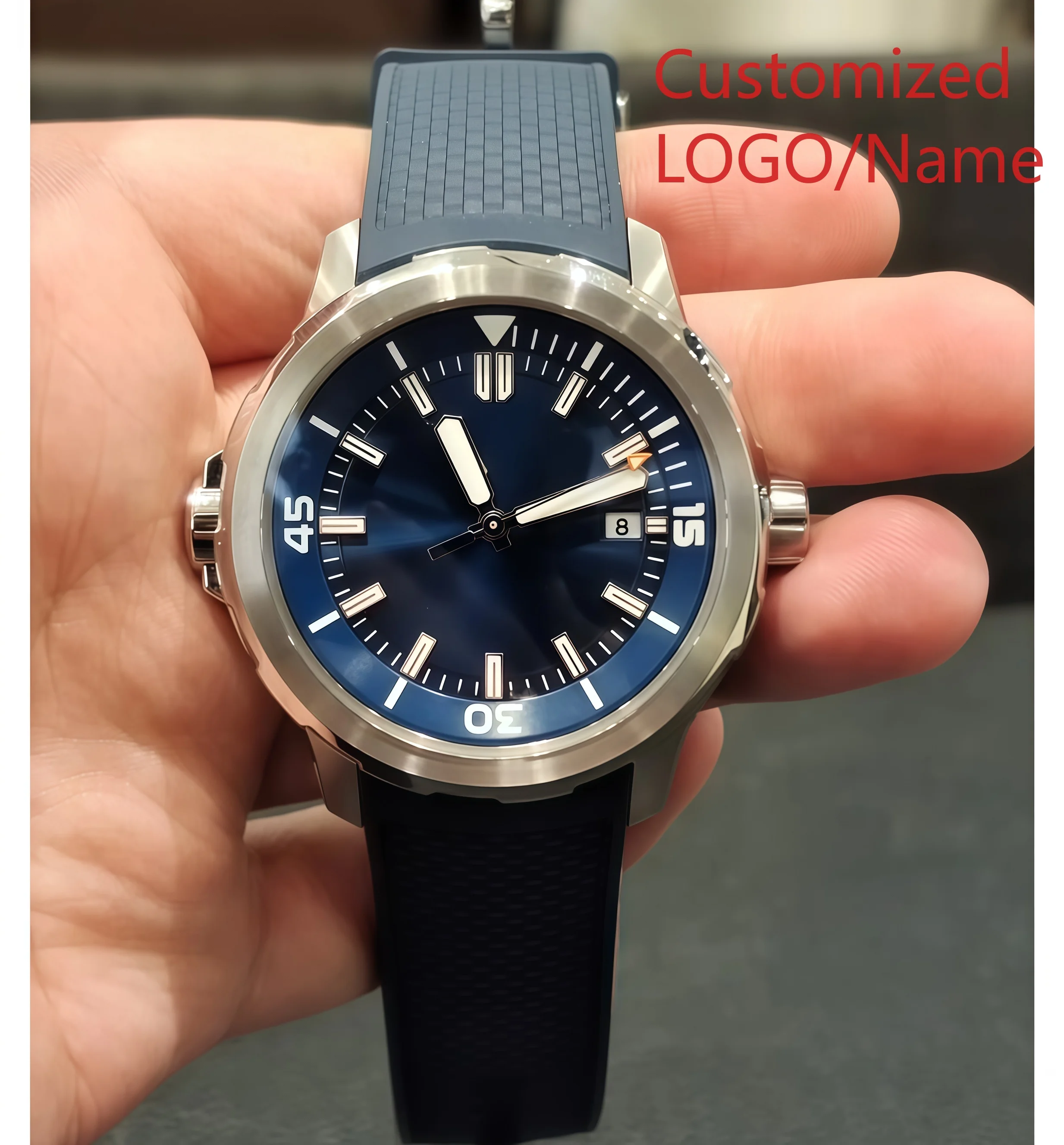 Sapphire Crystal Display - A186. Store Men's Mechanical Watch, Full-Featured,