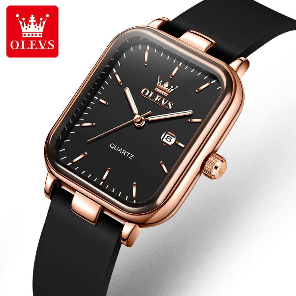 Luxury Watch Girl - OLEVS Luxury Watch For Woman Rectangular