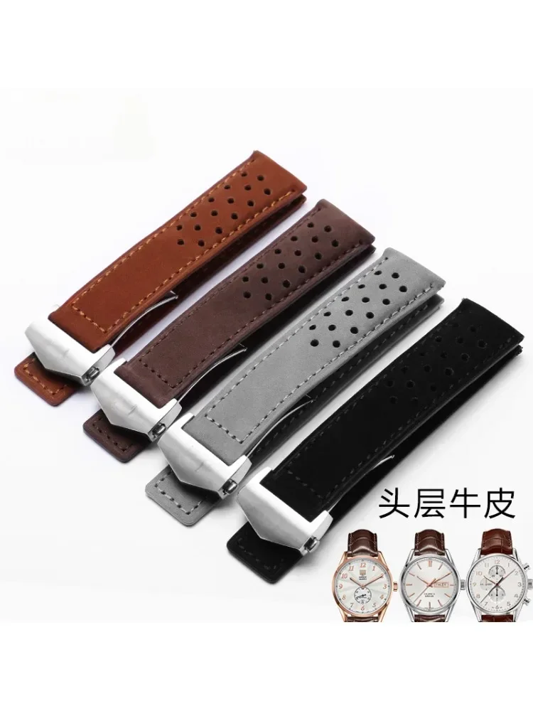Tag Heuer Is Luxury Watch - Genuine Leather Watch Strap for TAG