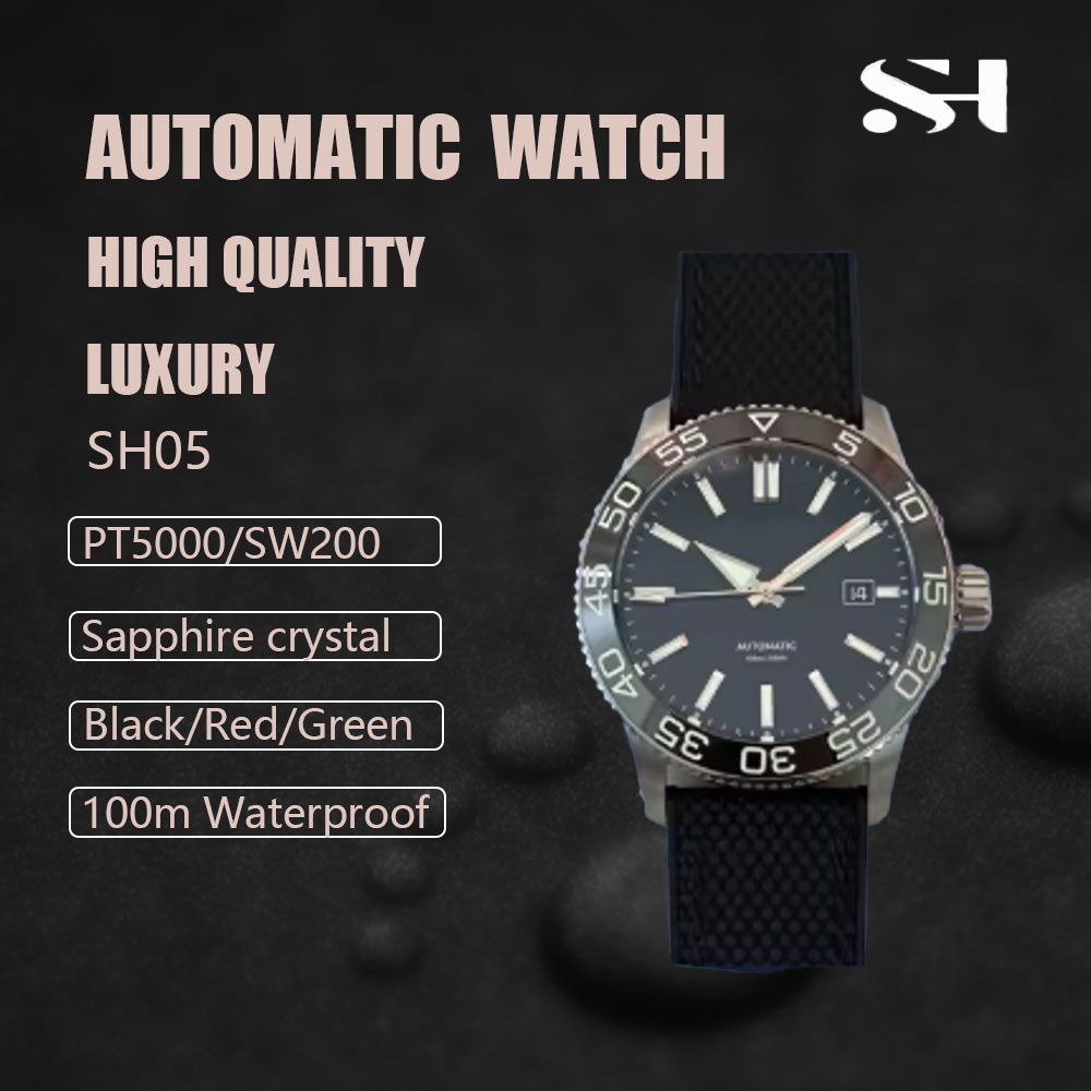 Cloisonne Enamel Dial - SH05 Men's Luxury Watch 150M Water