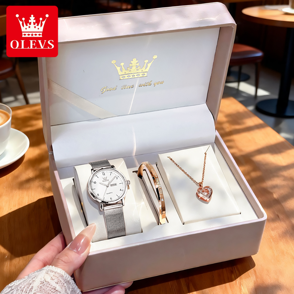 Luxury Watch Brand - OLEVS 2996 Women Watches Original Elegant
