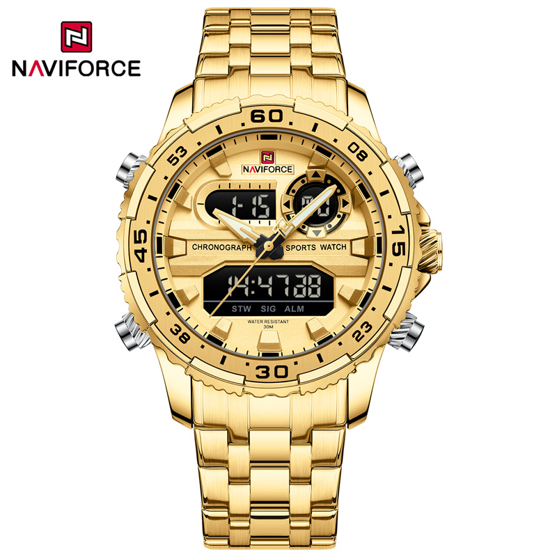 NAVIFORCE Man's Quartz Watches - Luxury Watch Trading review and price