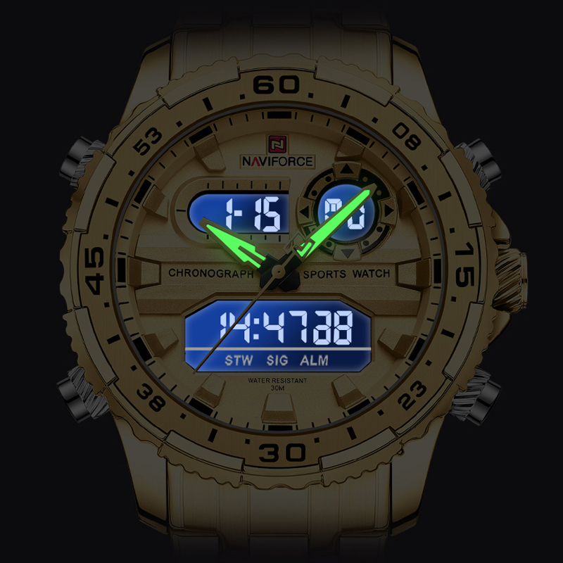 NAVIFORCE Man's Quartz Watches - Luxury Watch Trading review and price