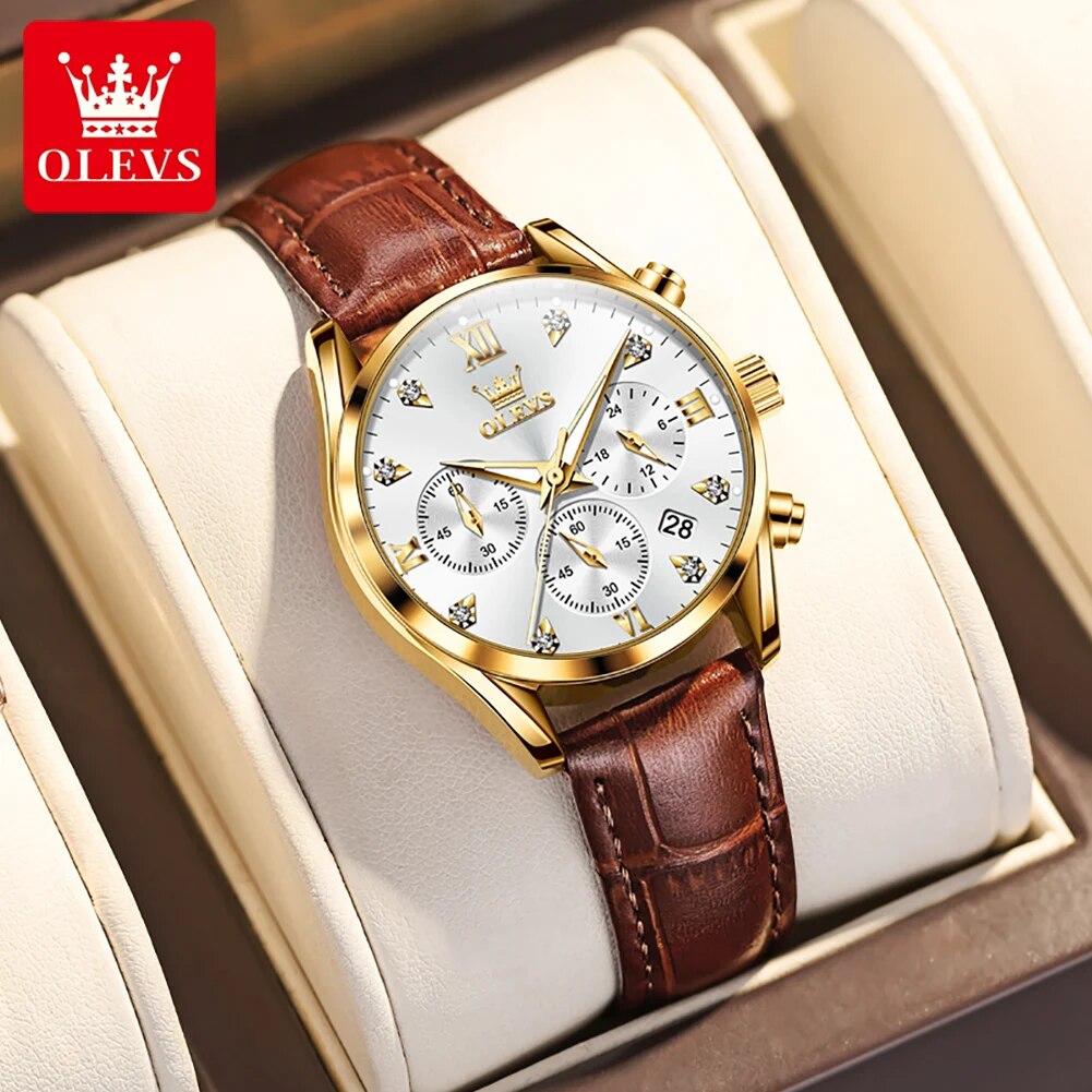 OLEVS 5523 Women's Watches Lea - Luxury Watch Girl review and price