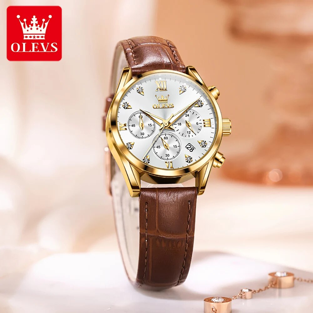 OLEVS 5523 Women's Watches Lea - Luxury Watch Girl review and price