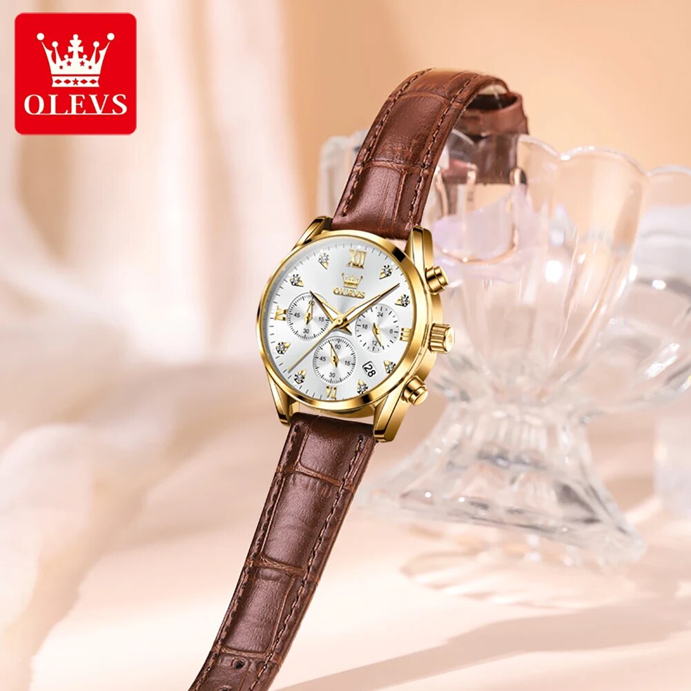 OLEVS 5523 Women's Watches Lea - Luxury Watch Girl review and price