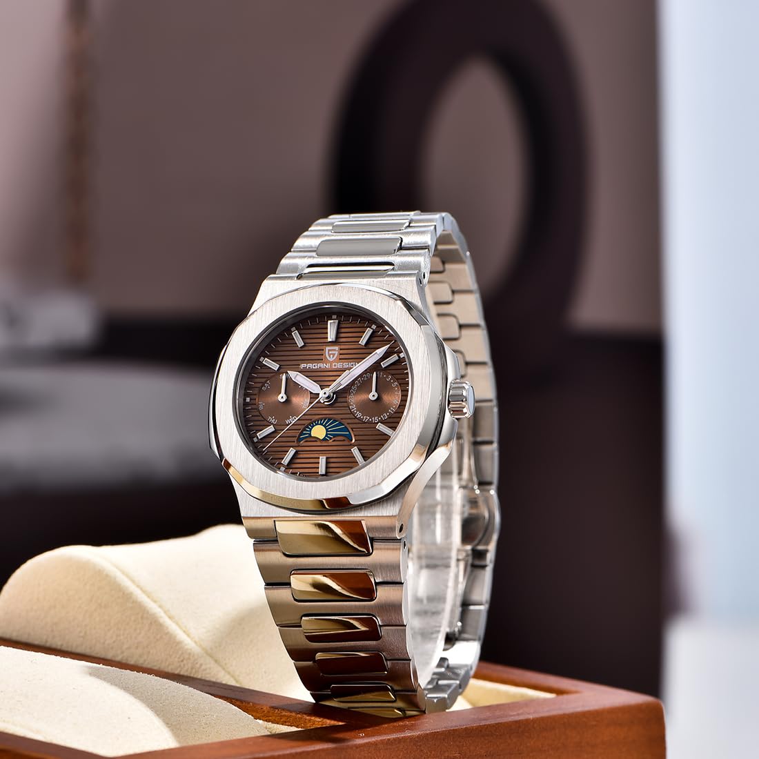 PAGANI DESIGN PD-1786 Quartz W - Sapphire Crystal Display review and price