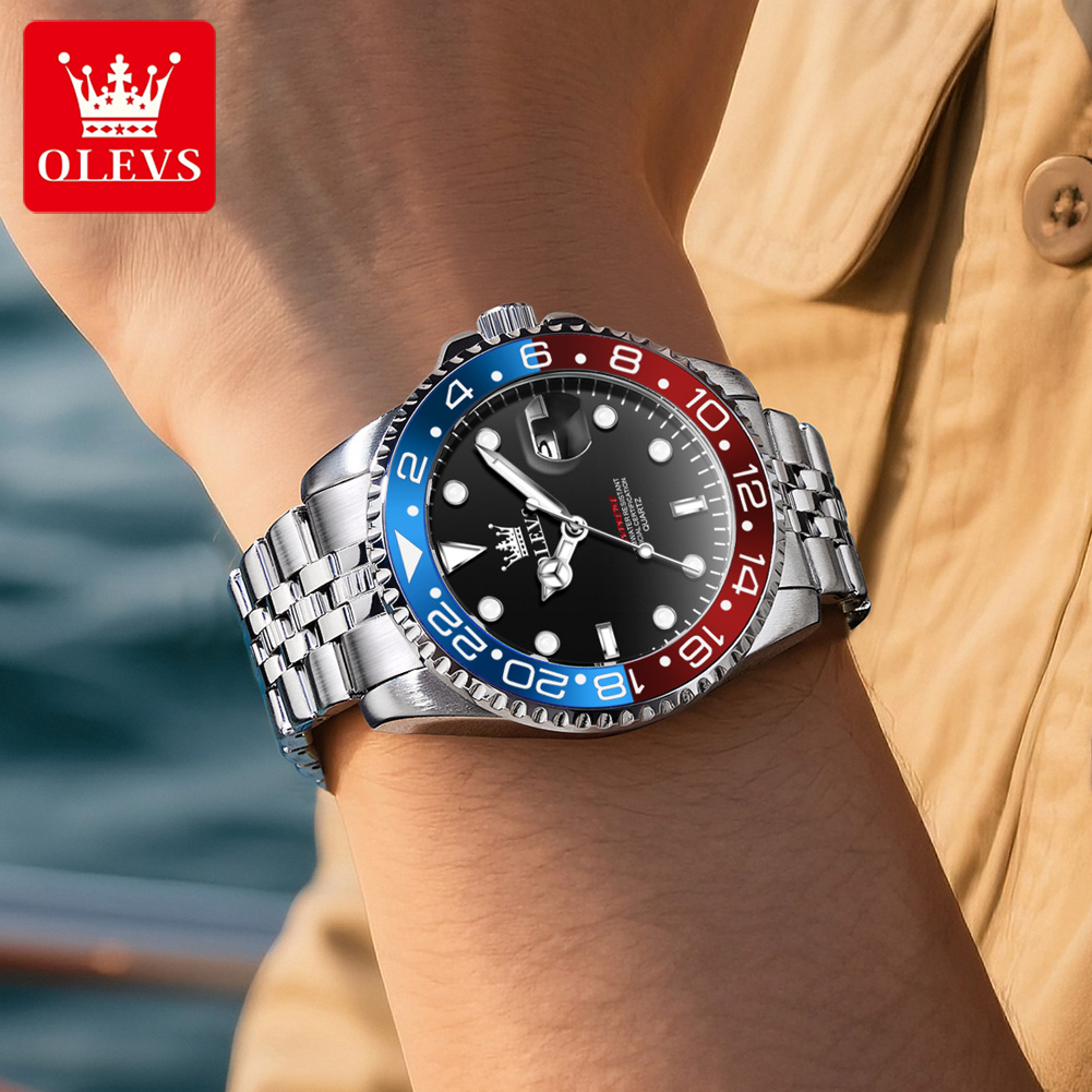 OLEVS 5657 Original Brand Men' - Luxury Watch Brand review and price