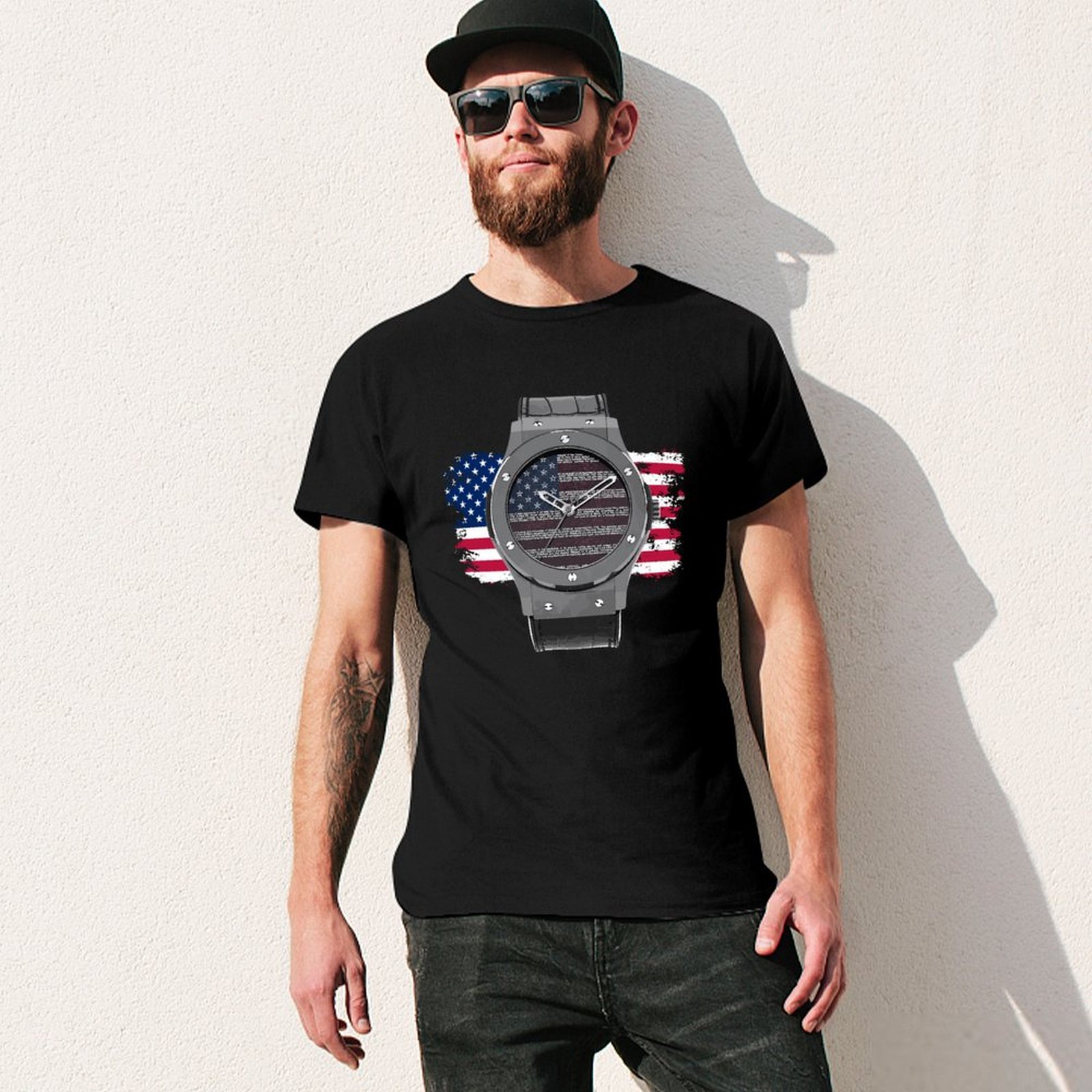LUXURY WATCH DRAWING T-Shirt H - Luxury Watch Drawing review and price