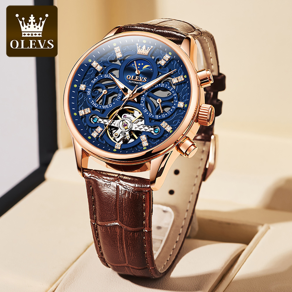 OLEVS 6658 Original Brand Auto - Luxury Watch Winder review and price