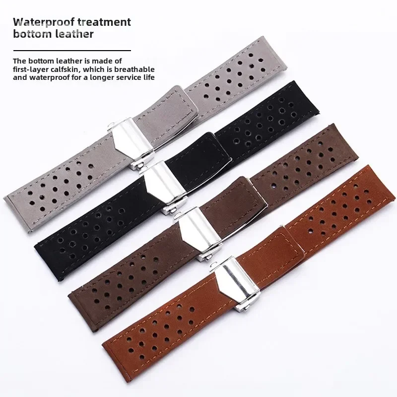 Genuine Leather Watch Strap fo - Tag Heuer Is Luxury Watch review and price