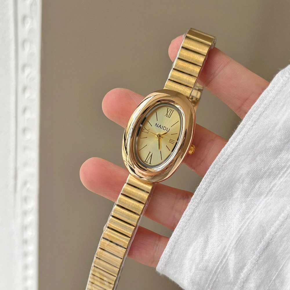 Luxury Brand Gold Oval Women Q - Luxury Watch Brand review and price