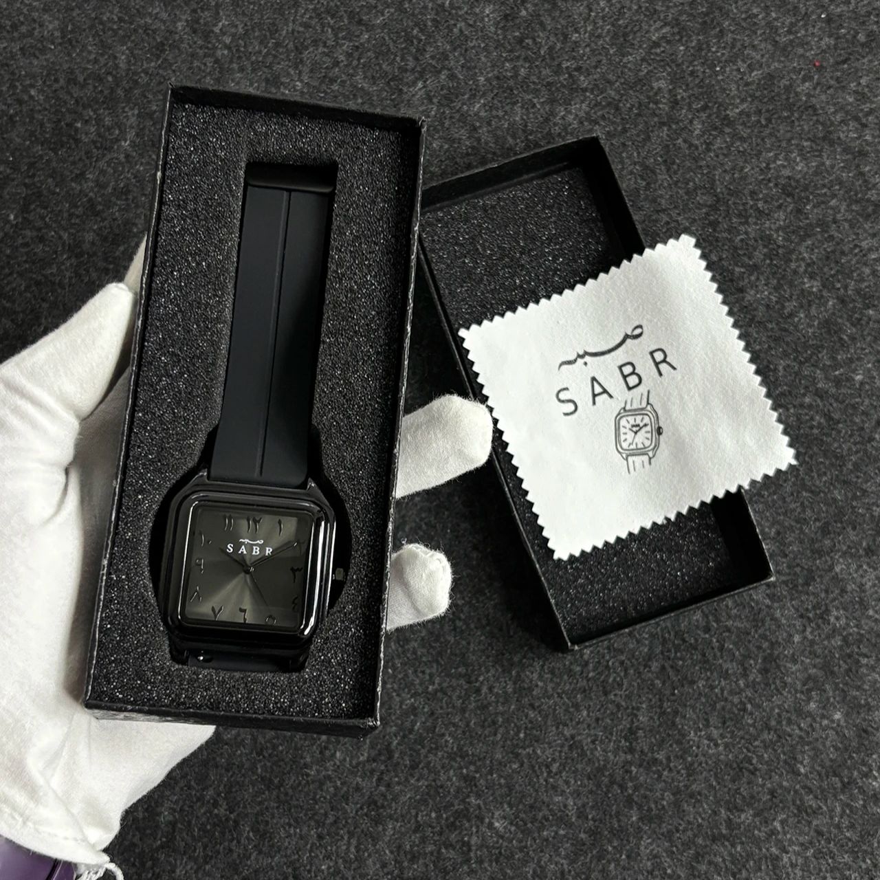 SABR Arabic Numeral Watch Men  - Luxury Watch With Rubber Strap review and price