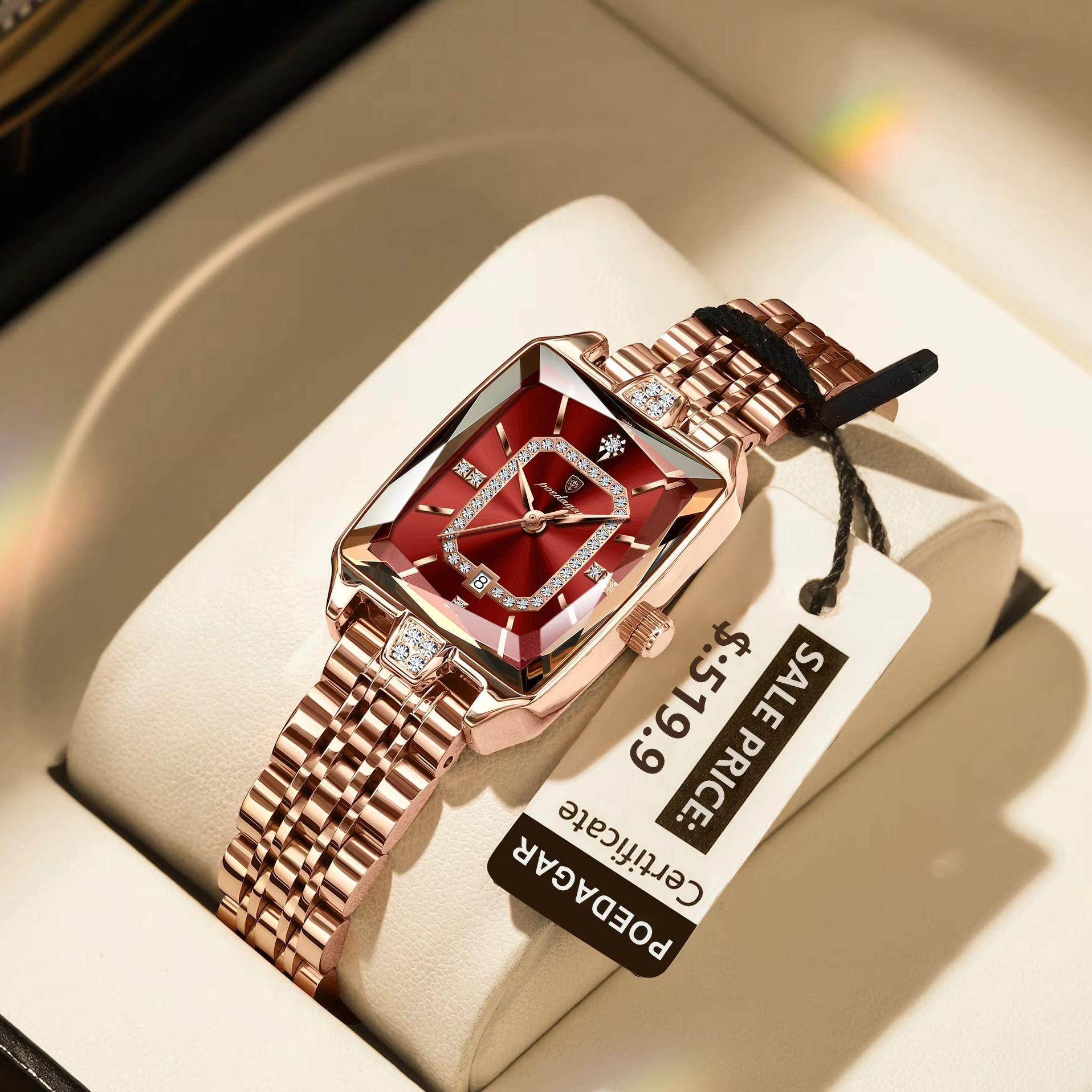 POEDAGAR Fashion Elegant Women - Luxury Watch Girl review and price