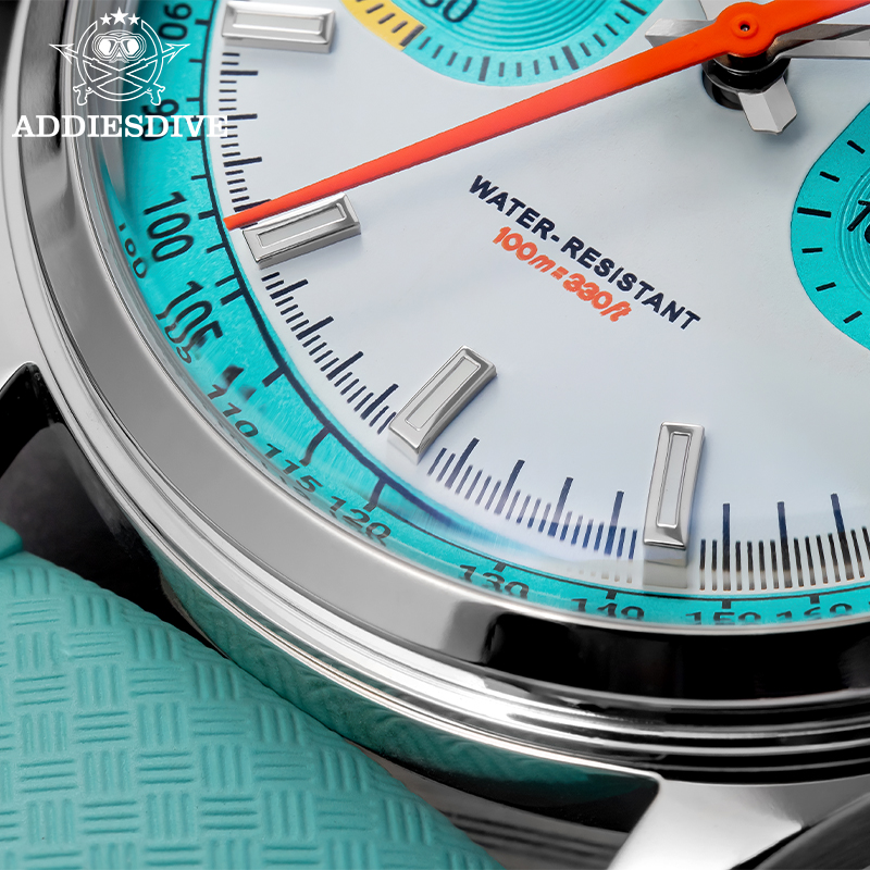 ADDIESDIVE NEW Multifunction C - Luxury Watch With Rubber Strap review and price