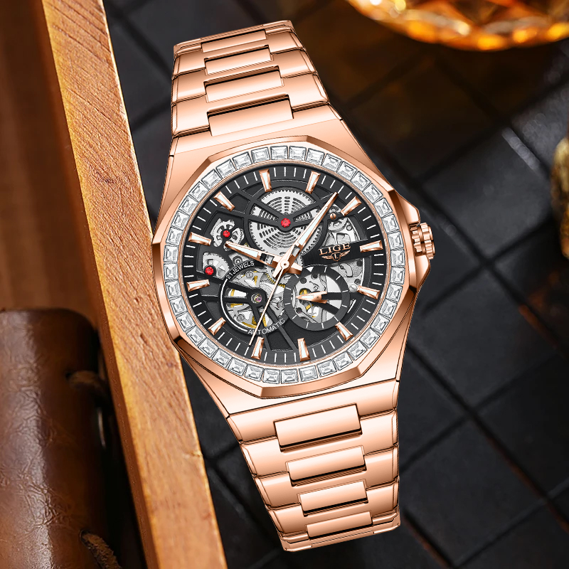 LIGE Original Design Mechanica - Luxury Watch Brand review and price