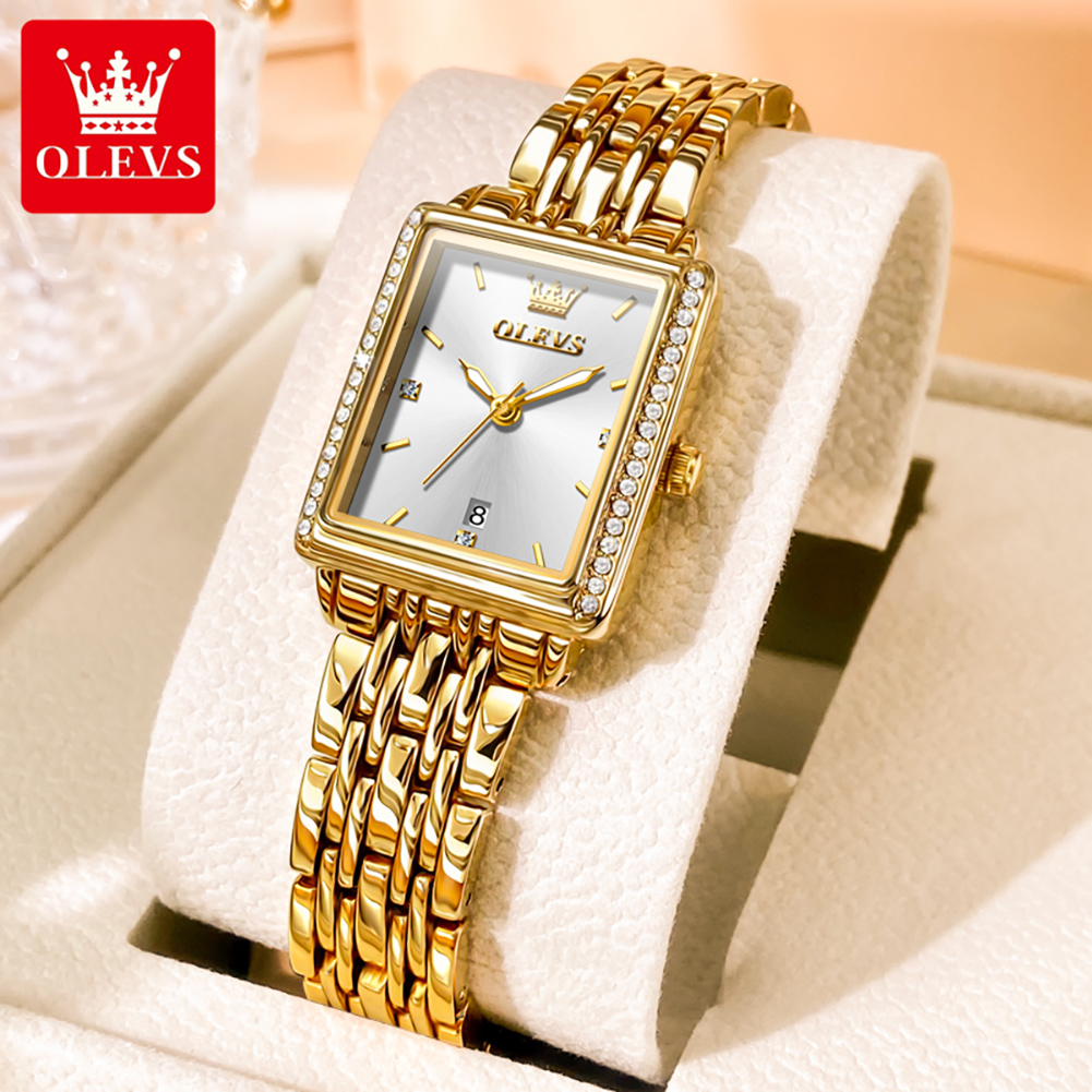 OLEVS 9995 Date Watch for Wome - Luxury Watch Girl review and price