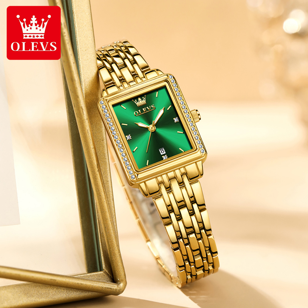 OLEVS 9995 Date Watch for Wome - Luxury Watch Girl review and price