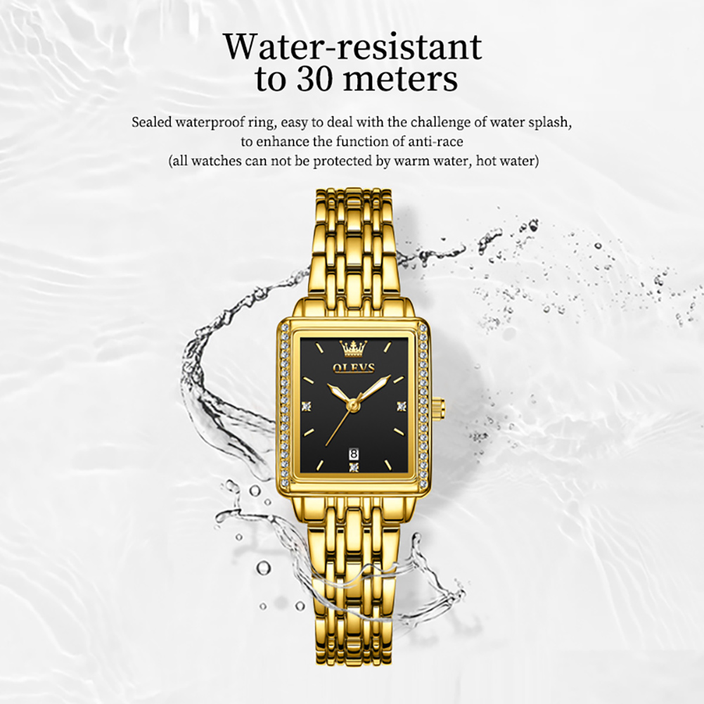 OLEVS 9995 Date Watch for Wome - Luxury Watch Girl review and price