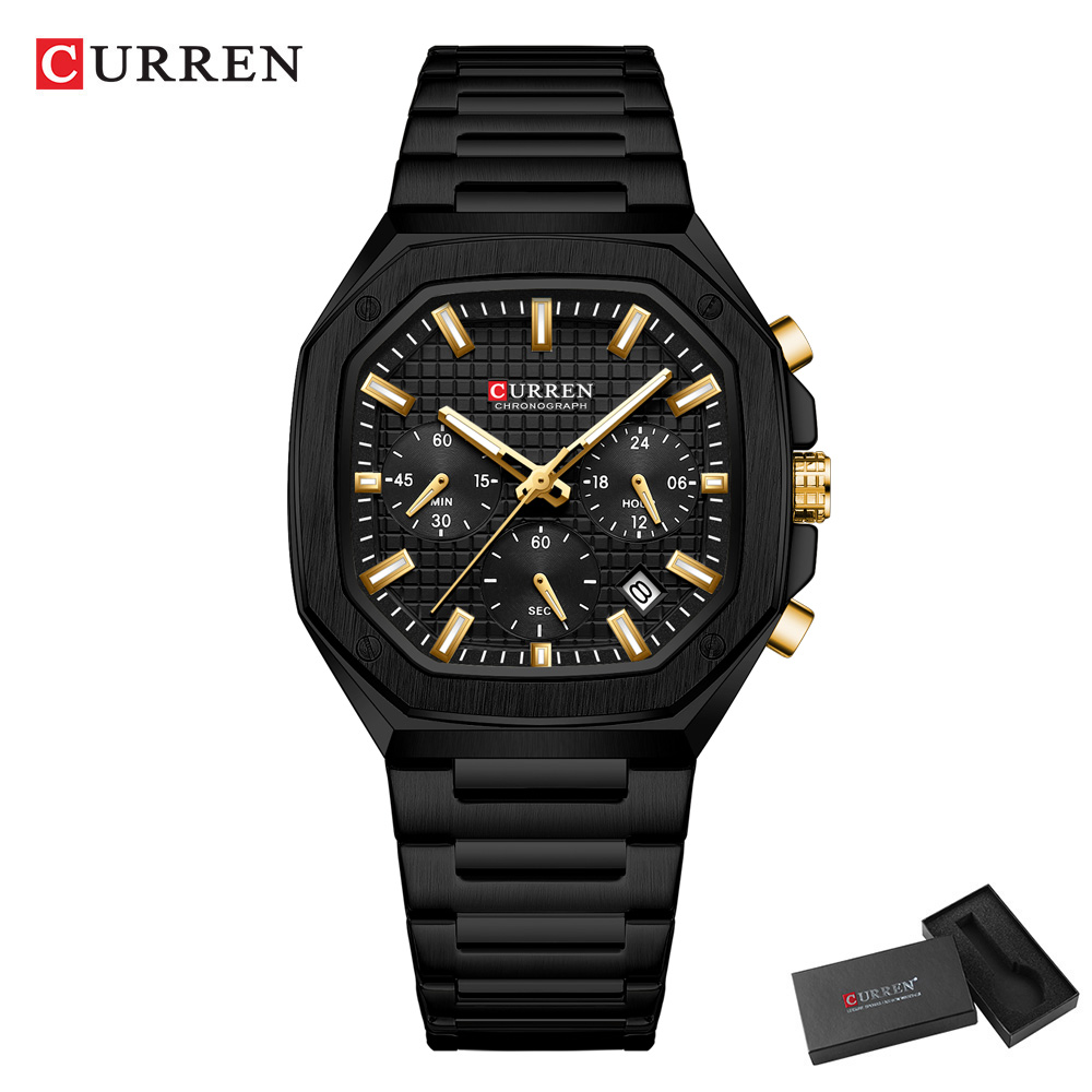 CURREN Luxury Square Chrono Wa - Luxury Watch Design review and price