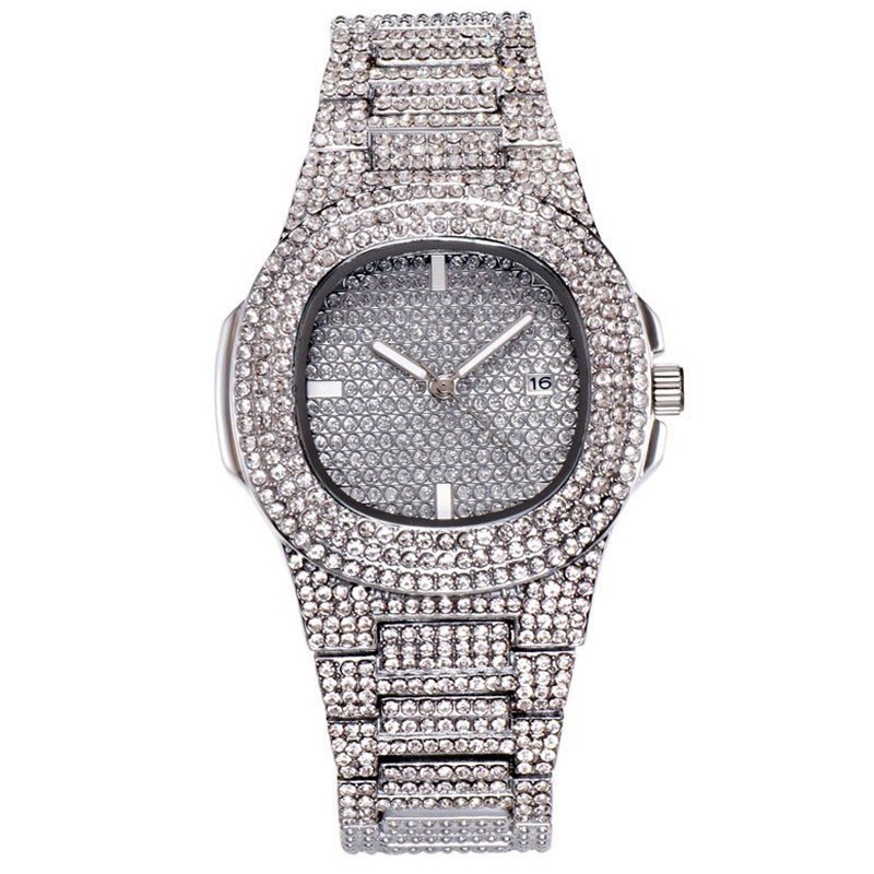 New Fashionable Full Diamond M - Luxury Watch Trading review and price
