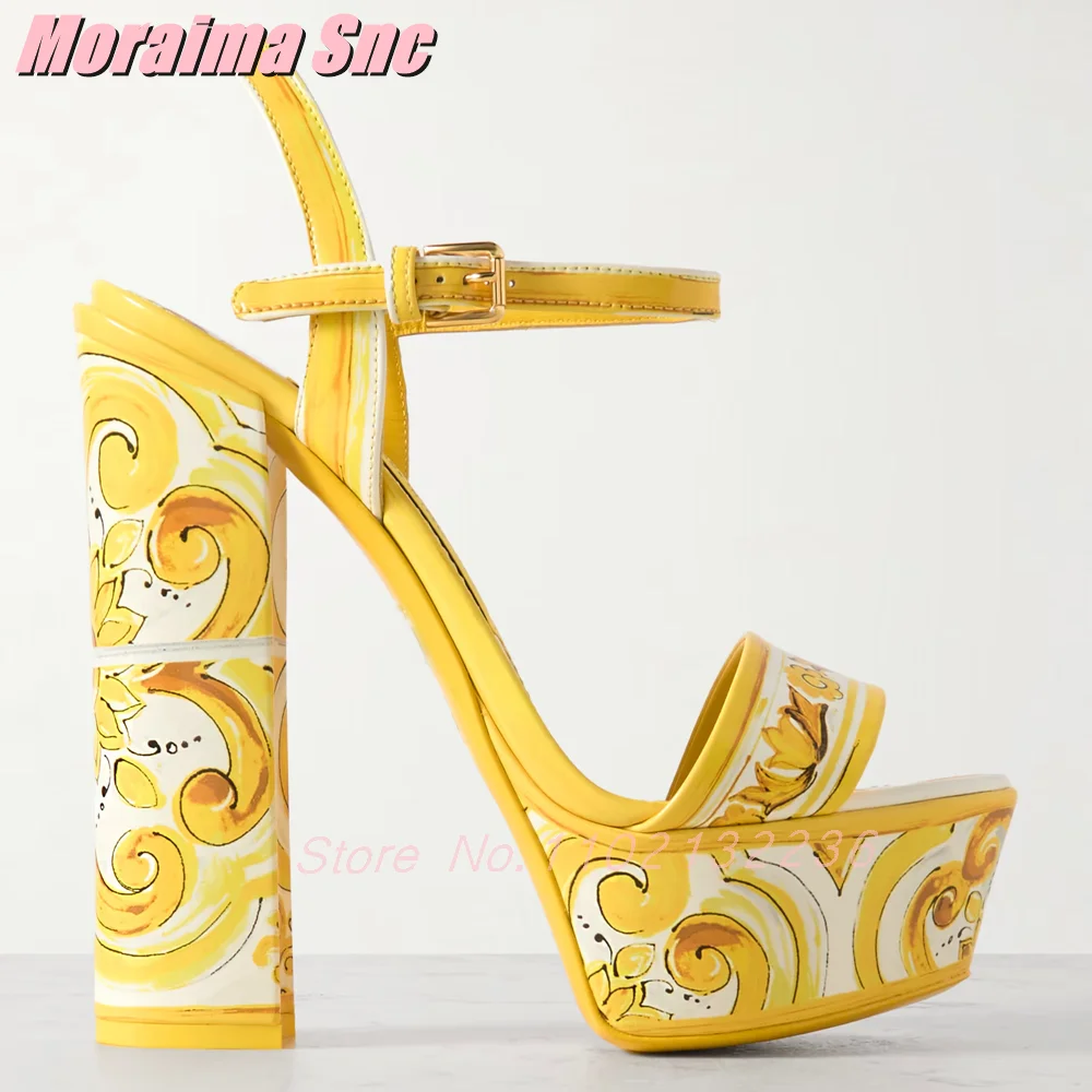 Luxury Printed Platform Sandal - Luxury Watch Girl review and price