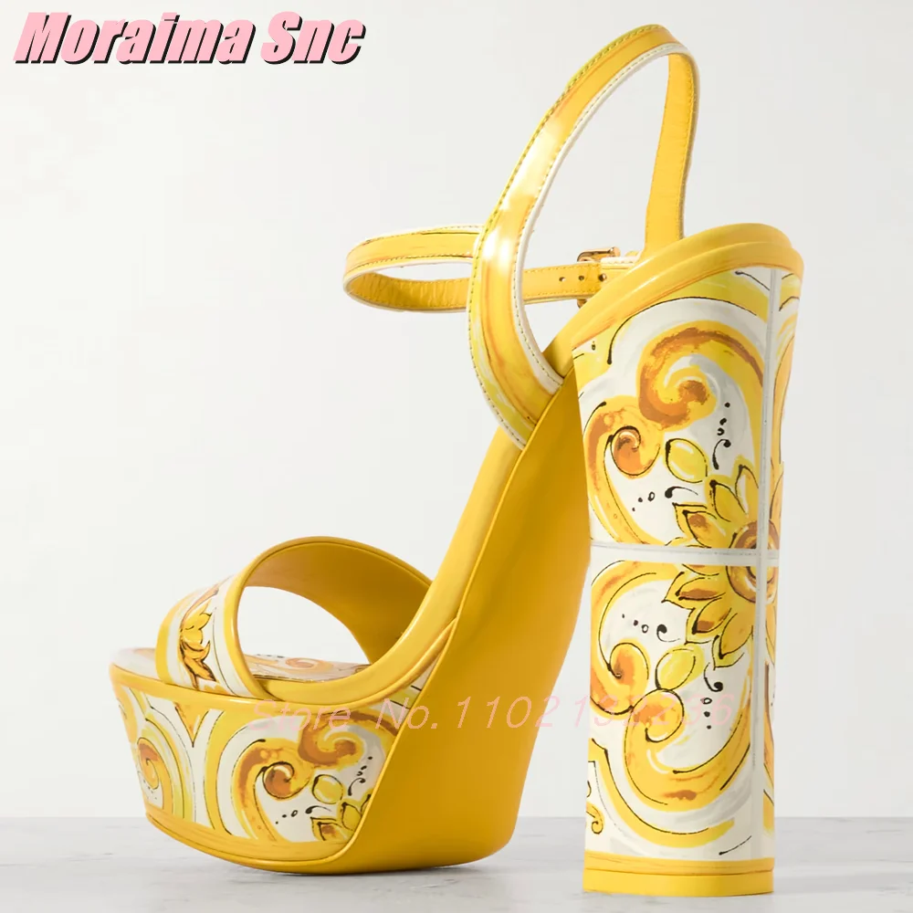 Luxury Printed Platform Sandal - Luxury Watch Girl review and price